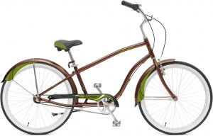 Велосипед Stinger Cruiser Nexus M 18 (2017) Brown green