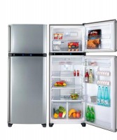 Холодильник с морозильником Sharp SJ PT561 R HS