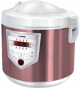 Мультиварка Lumme LU-1446 Chef pro White pink