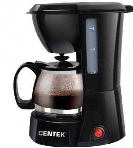 Капельная кофеварка Centek CT-1143 Black