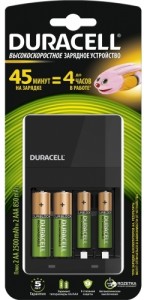 Зарядное устройство для аккумулятора Duracell CEF14 45-min