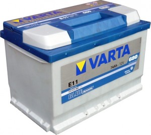Аккумулятор для легкового автомобиля Varta Blue dynamic E11 74Ач Об