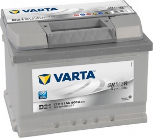 Аккумулятор для легкового автомобиля Varta Silver Dynamic D21 61Ач Об