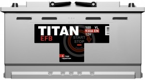 Тяговый аккумулятор Titan EFB 100 оп