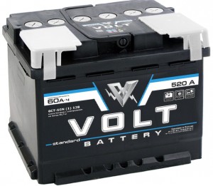 Аккумулятор для легкового автомобиля Volt Standart VS6011 60Ач Пр
