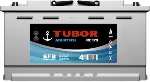Автомобильный аккумулятор Tubor Aquatech EFB 100