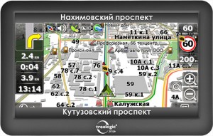 Портативный GPS-навигатор Treelogic TL-7004BGF AV Содружество