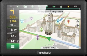 Портативный GPS-навигатор Prestige GeoVision 5066