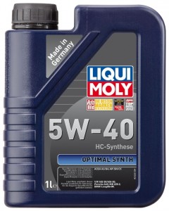 Моторное масло Liqui Moly Optimal Synth 5W-40 1л