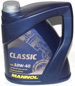 Моторное масло Mannol Classic 10W-40 4л 1101