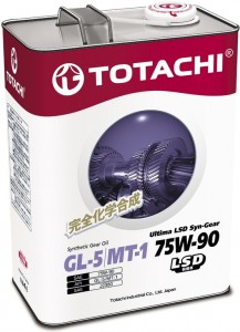 Трансмиссионное масло Totachi Ultima LSD Syn-Gear 75W-90 GL-5/MT-1 4л