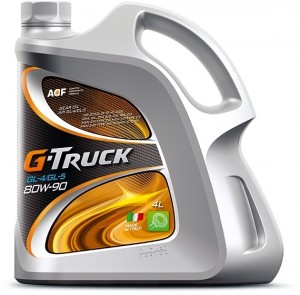 Трансмиссионное масло G-Energy Truck GL4/GL5 80W90 4л
