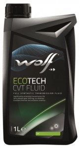 Трансмиссионное масло Wolf Ecotech CVT Fluid 1л