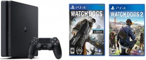 Приставка Sony PlayStation 4 1TB CUH-2008B + Watch Dogs Bundle Edition + Watch Dogs 2