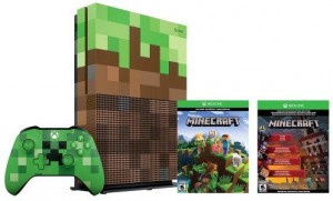 Приставка Microsoft Xbox One S 1 ТБ + Minecraft (23C-00012)
