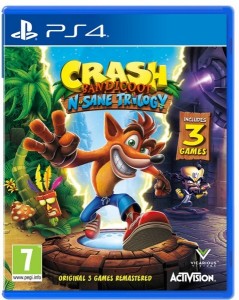 Игра для Sony PlayStation 4 Activision Crash Bandicoot N'sane Trilogy (PS4)