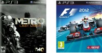 Игра для Sony PlayStation 1C Метро 2033: Луч надежды + F1 2012 (PS3)