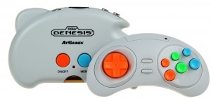 Портативная игровая приставка Sega Genesis NanoTrainer White + 390 игр + SD карта