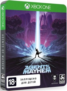 Игра для Xbox One Deep Silver Agents of Mayhem. Steelbook Edition