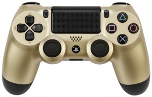 Контроллер Sony DualShock 4 v2 Cont Gold (CUH-ZCT2E)