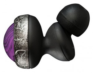 Проводные наушники Quarkie In-Ear Gemstone Purple