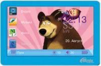 HDD MP3-плеер Ritmix RP-450M HD 4Gb Маша и медведь Blue
