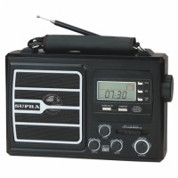 Переносной радиоприемник Supra ST-110 Black