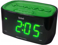 Радиобудильник Uniel UTR-33 Black green