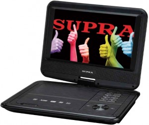 Портативный DVD-плеер Supra SDTV-926U Black