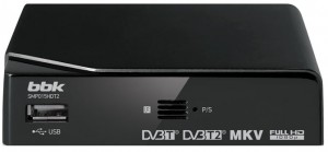 ТВ-приставка BBK SMP015HDT2 Dark grey