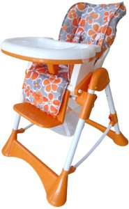 Высокий стул для кормления BabyHit Fancy Orange