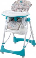 Высокий стул для кормления Happy baby Kevin New Aquamarine