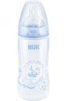 Классическая бутылочка NUK First Choice Plus Baby Blue 10.741.600