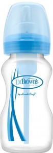 Бутылочка с широким горлышком Dr.Brown`s WB91405 Options 270мл Blue
