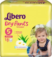 Одноразовые трусики-подгузники Libero Dry Pants Maxi+ 10-14кг 18 шт