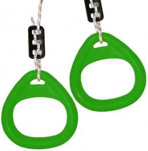 Гимнастические кольца Формула здоровья КГ02А Зеленые