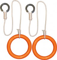 Гимнастические кольца Формула здоровья КГ01В Оранжевые