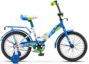 Детский велосипед для мальчиков Stels Talisman 10.5 (2017) White blue