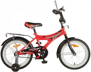 Детский велосипед для девочек Novatrack Turbo 20 (2017) Red