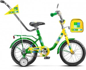 Детский велосипед для мальчиков Stels Flash 8.5 (2015) Green yellow