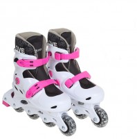 Роликовые коньки Onlitop 1231431 р.38-41 White pink