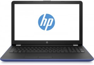 Ноутбук HP 15-bs042ur (Pent N3710 1.6Ghz/15.6/4Gb/500Gb/HD Graphics 405/W10Home64/Blue) 1VH42EA