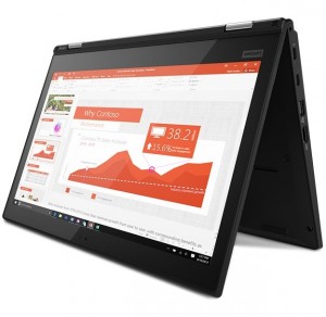 Ноутбук-трансформер Lenovo ThinkPad Yoga L380 (i5 8250U 1.6Ghz/13.3/8Gb/SSD256Gb/HD Graphics 620/W10P64/Black) 20M7001BRT
