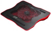 Охлаждающая подставка для ноутбука PCcooler M161 Black Red