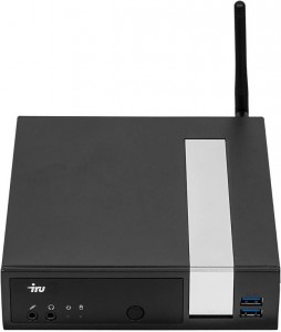 Неттоп iRu 111 (Cel J3355 2Ghz/2Gb/SSD32Gb/HD Graphics 500/W10 Pro 64/Black) 486807