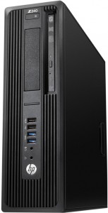 Компьютер HP Z240 SFF (Core i7 6700 3.4Ghz/8Gb/500Gb/HD Graphics 630/Linux/Black) Y3Z04ES