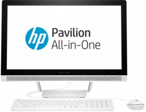 Моноблок HP Pavilion 27-r003ur (Core i3 7100T 3.4Ghz/27/4Gb/1Tb/DVD/HD Graphics 630/W10Home64) 2MJ63EA
