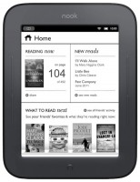 Электронная книга Barnes and Noble Nook Simple Touch Black не работает сенсор, повреждена матрица