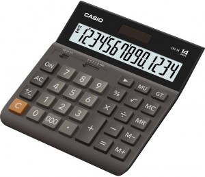 Карманный калькулятор Casio DH-14-BK-S-EH