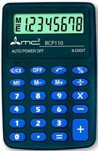 Карманный калькулятор MC2-Microids BCP-110